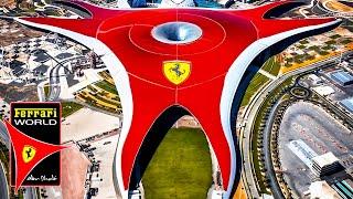 Ferrari World Abu Dhabi Fastest Roller Coaster in the World Full Tour & 4K Vlog