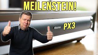 Laser TV MEILENSTEIN? - Hisense PX3 4K Triple Laser TV im ausführlichen Test