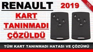 RENAULT KART TANINMADI HATASI VE ÇÖZÜMÜ