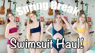 Spring Break Swimsuit Haul 2020 Try On Featuring Rosegal