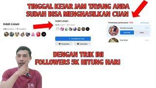 Cara cepat nambah pengikut Facebook tanpa mengikuti terbaru ‼️