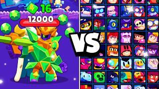 SOVEREIGN RICO vs ALL BRAWLERS With 16 POWER-UPs  Brawl Stars