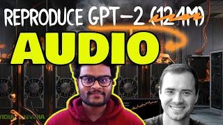 Learn How he reproduced Karpathys GPT-2 for Audio