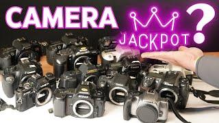 16 Camera Lot Auction Win Unboxing - Did I hit the Jackpot?