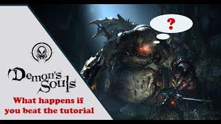 PS5 Demonss Souls Remake - What happens if you beat the tutorial?