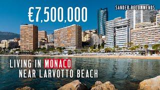 Living in Monaco near Larvotto Beach
