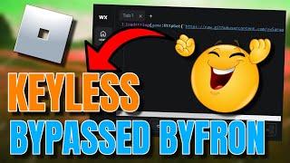 BYPASS ROBLOX BYFRON ANTICHEAT Water X KEYLESS Executor Download Tutorial