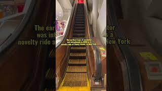 The Oldest Operating Wooden Escalator in NYC 🪵️ #shorts #nyc #newyorkcity