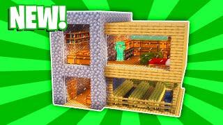 Minecraft House Tutorial   #9 Large Wooden Surival House How to Build