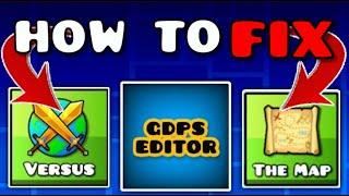 Heres HOW TO FIX The GDPS Editor 2.2