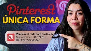 Única forma de vender como AFILIADO com o PINTEREST Método Definitivo