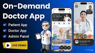 Launch Your Own On Demand Doctor App  How to Create Doctor Appointment Booking App ‍️🩺