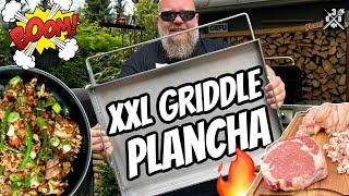 Jetzt wirds groß XXL GRIDDLE Plancha - 030 BBQ