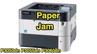 Kyocera Papaer Jam P3050dn P3055dn P3060dn.