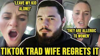 The Racist TikTok Trad Wife is now ATTACKING Conservatives It wont end well