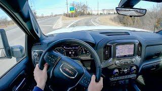 2022 GMC Sierra 2500 HD AT4 Duramax - POV Test Drive Binaural Audio