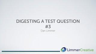 Digesting a NREMT test question  #3