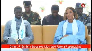  DIRECT - Popenguine LArrivée du Président Bassirou Diomaye Faye en compagnie de la première Dame