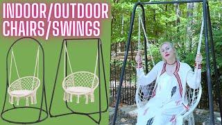 SUNCREAT Hammock Chair with Stand Review Patio Swing Chair