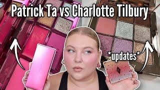 I was SO Disappointed by the Charlotte Tilbury Palette I HAD to try the Patrick Ta Holiday Palette..