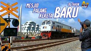 Mesjid BARU AL JABBAR Palang BARU KYOSAN Kereta Api BARU BATURRADEN EKSPRESS spesial di TAHUN BARU