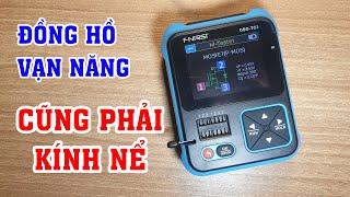 Đồng hồ vạn năng cũng phải nể thiết bị này. Có Finirsi DSO-TC3 việc xác định linh kiện cực dễ