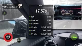 E200 vs E220d Drag Race 0-200 E200 197PS 2019MY E220d 194PS 2019MY. Video inside E200