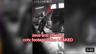 zeus and chienna cctv footage video - zeus and chie scandal video
