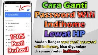 Cara Ganti Password Wifi Indihome ZTE F670L Lewat HP 2024