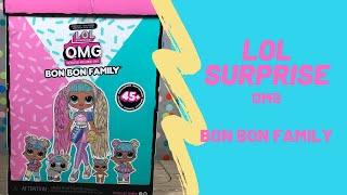 LOL Surprise OMG Limited Edition Bon Bon Family Unboxing Toy Review  Tadstoyreview