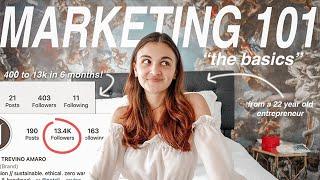 how to market your small business  Marketing 101 Ep. 1 - the basics