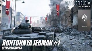 Perang Dunia Ke-2 Jerman vs Mamarika - BATTLEFIELD V Hardcore Gameplay #2