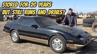 This Nissan 300ZX Turbo was in storage for over 20 years BUT STILL RUNS Is it worth saving???