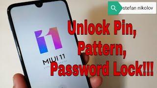 Hard reset Xiaomi Redmi 7 M1810F6LG. Remove pin pattern password lock.