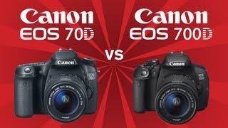 Canon 70D vs Canon 700D Rebel T5i