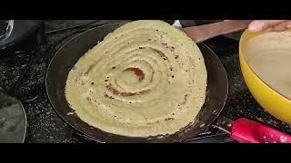 ಹೆಸರುಕಾಳು ದೋಸೆ Pesarattu Breakfast recipe Kannada Recipes Green Gram Nutritious Dosa Recipe