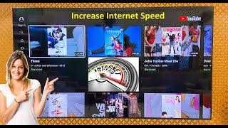 How to Increase Internet Speed for Samsung Smart TV 100% Works