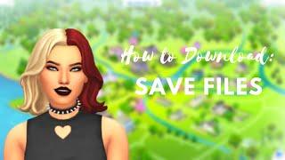 How to Download and Install Sims 4 Save Files Step-by-Step  The Sims 4