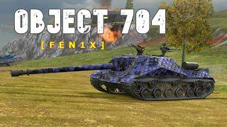 Object 704 - 4 Kills • 62K DMG • WoT Blitz