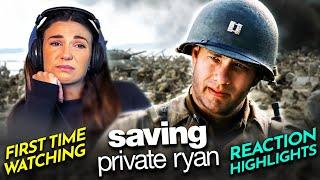 Coby weeps through SAVING PRIVATE RYAN 1998 Movie Reaction FIRST TIME WATCHING