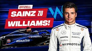 Entscheidung gefallen Carlos Sainz fährt ab 2025 für Williams Racing  BREAKING NEWS