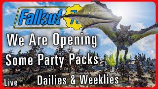 Mutated Events and Opening Some Mutated Party Packs In Fallout 76