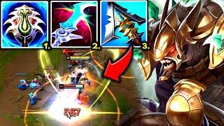 KHAZIX TOP Q 100% SHREDS YOU FROM FULL HEALTH I LOVE IT - S14 Khazix TOP Gameplay Guide