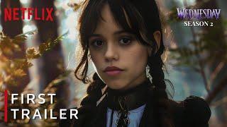 Wednesday Addams Season 2  First Trailer Concept 2025  Netflix 4K