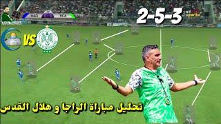 TACTICAL ANALYSIS MATCH  RAJA VS HILAL AL QUDS