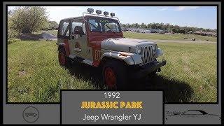 Jurassic Park Jeep JP071992 Jeep Wrangler YJWalk Around Look