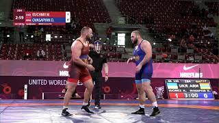 Qual. GR - 130 kg M. KUCHMII UKR v. D. OVASAPYAN ARM