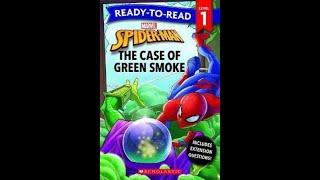 Reading Marvel Spiderman - The Case of Green Smoke - Ready to Read Level 1 - Children Story Time