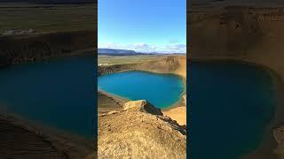 Krafla Viti Crater and Lake in Icelands Diamond Circle