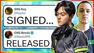 Reedz Released From OXG...APAC North Rostermania? Koyful Announced to SSG...